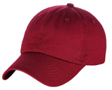 C.C Unisex Classic Blank Low Profile Cotton Unconstructed Baseball Cap Dad Hat