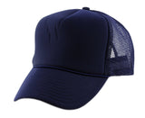 NYFASHION101 Blank Mesh Adjustable Snapback Cotton 6-Panel Trucker Hat Cap