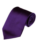 Men's Solid Color Polyester Tie PS00