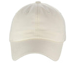C.C Unisex Classic Blank Low Profile Cotton Unconstructed Baseball Cap Dad Hat