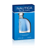 Nautica Blue Eau de Toilette 3.4 fl oz (Pack of 1), Notes of Basil, Jasmine, and Cedarwood, Men's Fragrance, Long Lasting, Everyday Fragrance, Travel Size