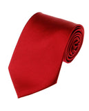 Men's Solid Color Polyester Tie PS00