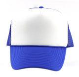 NYFASHION101 Blank Mesh Adjustable Snapback Cotton 6-Panel Trucker Hat Cap