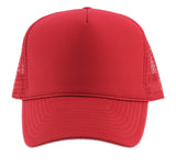 NYFASHION101 Blank Mesh Adjustable Snapback Cotton 6-Panel Trucker Hat Cap