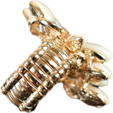 NYFASHION101 Women's Vine Marquis Stone Stud Fashion Stretch Ring
