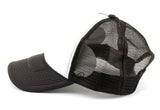 NYFASHION101 Blank Mesh Adjustable Snapback Cotton 6-Panel Trucker Hat Cap