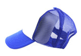 NYFASHION101 Blank Mesh Adjustable Snapback Cotton 6-Panel Trucker Hat Cap
