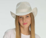 C.C Sparkly Sequin Cowboy Hat with Suede String Trim
