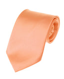 Men's Solid Color Polyester Tie PS00