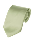 Men's Solid Color Polyester Tie PS00