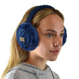 C.C Soft Winter Warm Adjustable Headband Ear Warmer Earmuffs