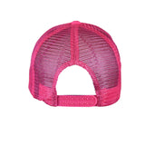 NYFASHION101 Blank Mesh Adjustable Snapback Cotton 6-Panel Trucker Hat Cap