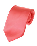 Men's Solid Color Polyester Tie PS00