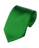 Men's Solid Color Polyester Tie PS00