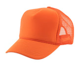 NYFASHION101 Blank Mesh Adjustable Snapback Cotton 6-Panel Trucker Hat Cap