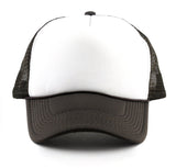 NYFASHION101 Blank Mesh Adjustable Snapback Cotton 6-Panel Trucker Hat Cap