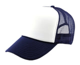 NYFASHION101 Blank Mesh Adjustable Snapback Cotton 6-Panel Trucker Hat Cap