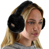 C.C Soft Winter Warm Adjustable Headband Ear Warmer Earmuffs