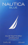 Nautica Blue Eau de Toilette 3.4 fl oz (Pack of 1), Notes of Basil, Jasmine, and Cedarwood, Men's Fragrance, Long Lasting, Everyday Fragrance, Travel Size