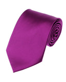 Men's Solid Color Polyester Tie PS00