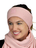 C.C Unisex Winter Thick Ribbed Knit Stretchy Plain Ear Warmer Headband