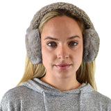 C.C Soft Winter Warm Adjustable Headband Ear Warmer Earmuffs