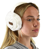 C.C Soft Winter Warm Adjustable Headband Ear Warmer Earmuffs