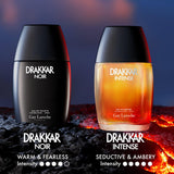 Guy Laroche Drakkar Noir, Iconic Designer Fragrance, Intense & Powerful Eau de Toilette, Fougere Blend & Aromatic Spices, Long Lasting Mens Cologne, Day and Evening Scent