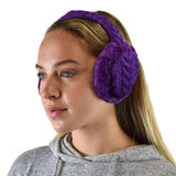C.C Soft Winter Warm Adjustable Headband Ear Warmer Earmuffs
