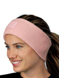 C.C Unisex Winter Thick Ribbed Knit Stretchy Plain Ear Warmer Headband