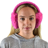C.C Soft Winter Warm Adjustable Headband Ear Warmer Earmuffs