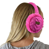C.C Soft Winter Warm Adjustable Headband Ear Warmer Earmuffs