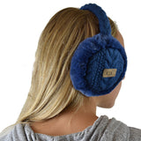 C.C Soft Winter Warm Adjustable Headband Ear Warmer Earmuffs