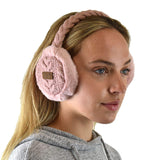C.C Soft Winter Warm Adjustable Headband Ear Warmer Earmuffs