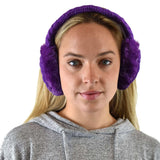 C.C Soft Winter Warm Adjustable Headband Ear Warmer Earmuffs