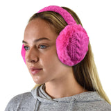 C.C Soft Winter Warm Adjustable Headband Ear Warmer Earmuffs