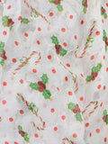 D&Y Christmas Theme Sheer Loop Infinity Scarf