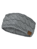 C.C Soft Stretch Winter Warm Cable Knit Fuzzy Lined Ear Warmer Headband