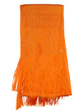 NYFASHION101 Fashionable Sparkly Glitter Thread Lightweight Tassel Scarf