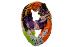 Halloween Theme Sheer Loop Infinity Scarf