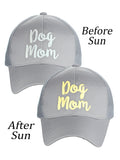 C.C Ponycap Color Changing Embroidered Quote Adjustable Trucker Baseball Cap, Dog Mom