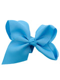NYFASHION101 Toddlers' Girls' Smooth Grosgrain Ribbon Bow Alligator Clip