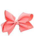 NYFASHION101 Toddlers' Girls' Smooth Grosgrain Ribbon Bow Alligator Clip