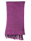 NYFASHION101 Fashionable Sparkly Glitter Thread Lightweight Tassel Scarf