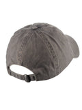 D&Y Unisex Snow Washed Distressed Cotton Twill Precurved Bill Baseball Cap