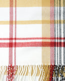 D&Y Unisex Classic Softer Than Cashmere Plaid Fringe End Scarf