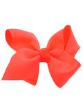 NYFASHION101 Toddlers' Girls' Smooth Grosgrain Ribbon Bow Alligator Clip