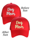 C.C Ponycap Color Changing Embroidered Quote Adjustable Trucker Baseball Cap, Dog Mom