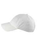 D&Y Unisex Snow Washed Distressed Cotton Twill Precurved Bill Baseball Cap