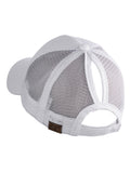 C.C Ponycap Color Changing Embroidered Quote Adjustable Trucker Baseball Cap, Happy Camper